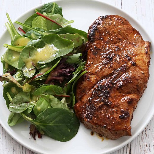 Juicy Pork Steak Recipe (30 Minutes!) - Healthy Recipes Blog