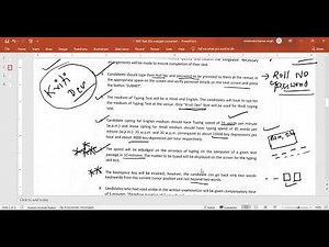 CSIR CGCRI: Typing test instruction for JSA