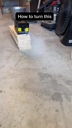 Fog machine chiller for low laying fog. #halloween #fyp #fog #fogmachine #foryoupage #spooky #effects