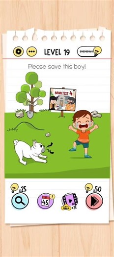 Brain Test Levels 17–19 Solutions | Tricky Puzzle Walkthrough #shorts #walkthrough #gaming