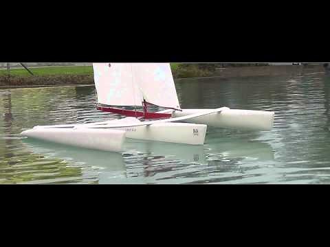 RC Sailboat - Rabotello - Trimaran