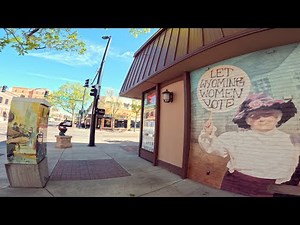 A Sunny Walk Through Cheyenne | Wyoming | USA | American City Walking | 4K