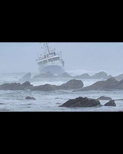 Oops, I did it again ... Breaking news! A ship ran aground under mysterious circumstances in Cape St Francis on Sunday night. All 28 crew were saved, and a local fisherman solved the mystery when the weather finally cleared yesterday. When questioned the mermaid confessed and it was established that her name is @mermaid_storm Shipwreck video by Neil Cronje Fisherman Denis Droppa