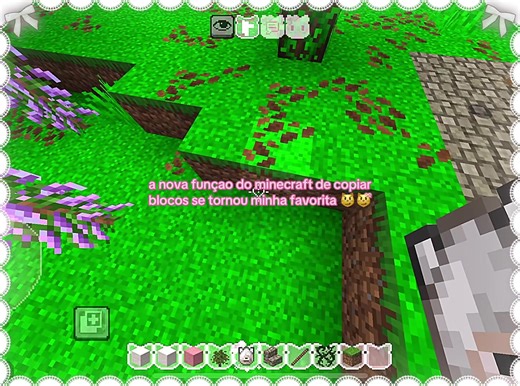 Nova Função de Copiar Blocos no Minecraft