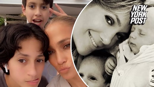 Jennifer Lopez posts video to celebrate her twins 17th birthday