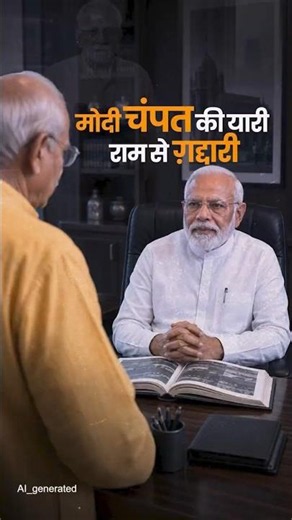 मोदी-चंपत की यारी, भगवान राम से गद्दारी 😱😱 | AI Video