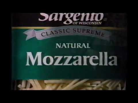 Sargento Shredded Cheese TV Commercial circa 1993