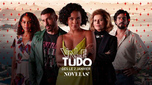 Bienvenue dans le monde où tout est permis de VALE TUDO dès le 02 janvier en streaming sur NOVELAS TV quand et où vous voulez avec l’APP CANAL | Canal Maurice