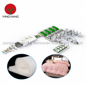 [Hot Item] Chemical Bonding Wadding Machine Spray Bonded Wadding Production Line