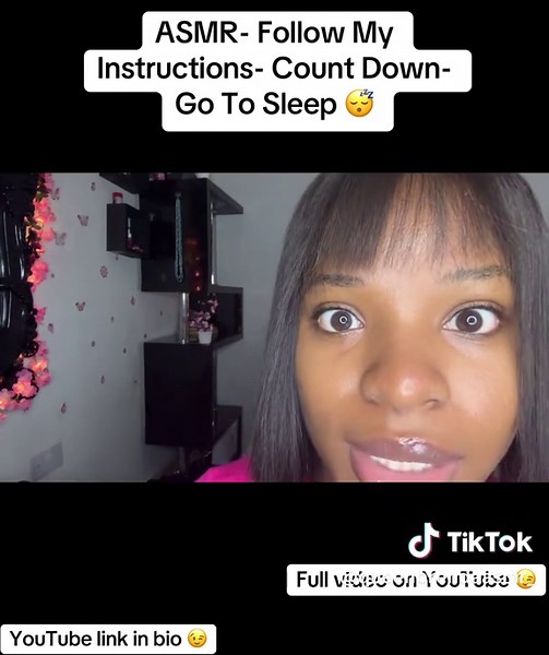 ASMR: Suivez Mes Instructions pour Dormir