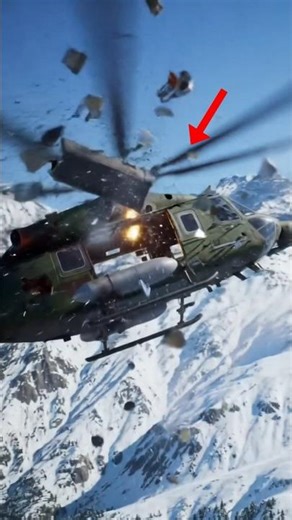 Hypersonic Missile Strikes Helicopter |