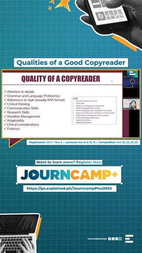 17K views · 165 reactions | Still undecided about joining JournCamp+?...