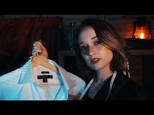 ASMR Spy Suit Fitting | Measuring, Lint Roller, Accent | Tailoring For Your Next Mission