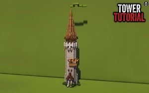 【Minecraft建筑教程】如何建造塔楼