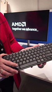 The HP EliteBoard G1a has a computer built inside #ces2026