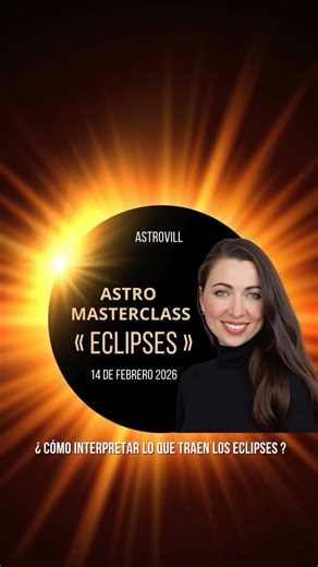🌟 Astro MasterClass ECLIPSES 🌟 Los Eclipses actúan como proyectores del cambio en la evolución individual y colectiva. ¿Estás preparado? ¿Cómo te afecta personalmente? En esta clase, trabajaremos con tu carta natal. Aprenderás a ubicar los Eclipses, comprender su influencia y en qué área de tu vida tendrán impacto. Lo que veremos en la clase: 📽 Clase en video (teoría) * Qué son los Eclipses, sus tipos, activaciones y ciclos * Qué significado e impacto tienen en Septiembre * Nodo Norte y Sur y