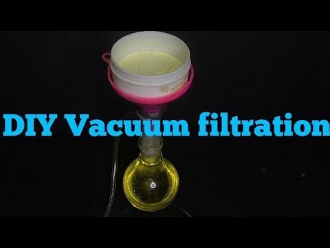 DIY vacuum filtration equipment