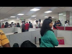 #cgi in Chennai d lf office fun game females activity part2