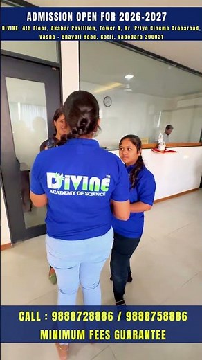 TDY Divine Offline Vadodara Admission Open 🚨 Seats Filling Fast | Minimum Fees Guarantee 💸