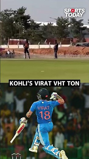 Virat Kohli smashes 84-Ball century in VHT for Delhi vs Andhra in Bengaluru | Sports Today