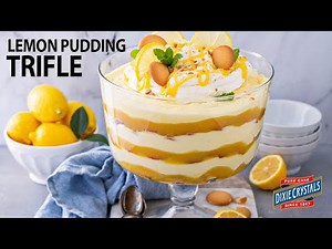 How to Make an Easy, No-Bake Lemon Pudding Trifle