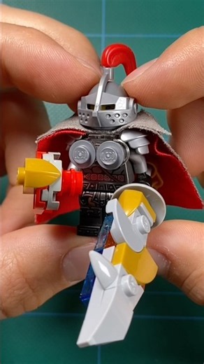 Lego Lady Knight with crystal Great Sword #lego #fantasy #medieval