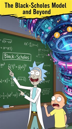 yourquant_rick on Instagram: "Chapter 8 of Frequently Asked Questions in Quantitative Finance by Paul Wilmott zeroes in on one of the most famous formulas in finance: the Black-Scholes option pricing model. Developed in the 1970s, it gave quants a revolutionary way to calculate the “fair” price of an option using volatility, interest rates, time to maturity, and the stochastic behavior of the underlying asset. It quickly became the industry standard—the E=mc² of quantitative finance. But Wilmott