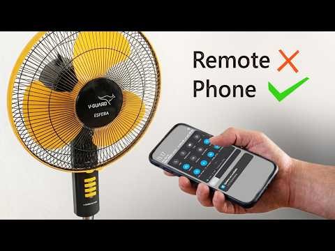 Control Fan with Your Phone | Universal IR blaster | Remote #vguard #esfera