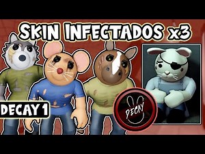 GET DECAYING INFECTED SKIN *FREE* on PIGGY - HOW TO ESCAPE DECAY CHAPTER 1 (METRO)?