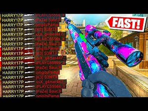 I Built The FASTEST "Kar98K" QUICKSCOPE Class! 😈 The Best Kar98K Quickscope Class Setup MW3!