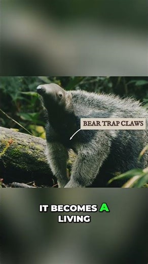 Never Underestimate the Giant Anteater #AmazonWildlife #Animals #Predators