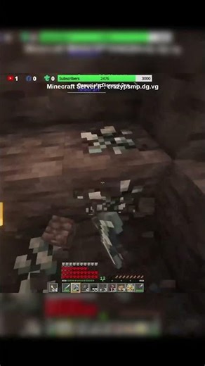 Βρωμίλο φύγε από τα διαμάντια #minecraft #smp #greek #server #vanilla