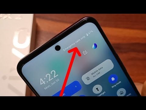 Vivo T4x 5G Emergency Call Only || How to fix SIM card network problem?