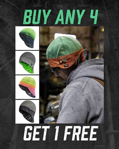 Comfort Meets Protection www.WelderNation.com Forget about itchy, uncomfortable caps. Our welding caps are made from soft, 10 oz. cotton canvas, ensuring all-day comfort. Plus, they’re built to withstand the toughest welding jobs. | Welder Nation Ltd