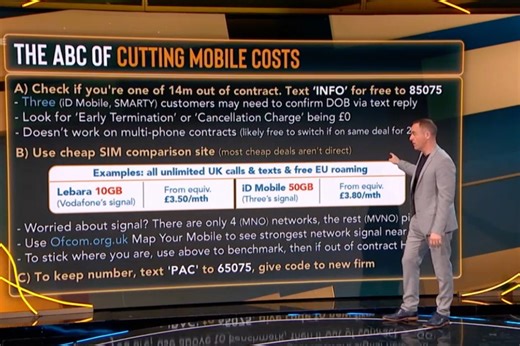 Martin Lewis urges millions to follow two steps to slash mobile phone bill