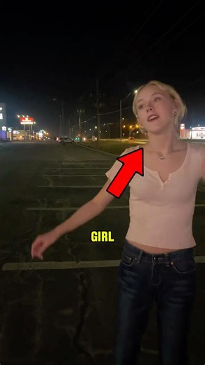 Who Was Secretly Watching This Girl During Her Night Vlog? 😨🌙👀