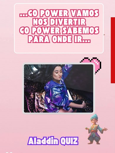 Aladdin Quiz no TikTok
