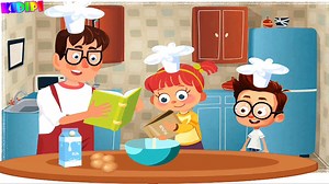 Children Cartoons - Making Pancakes - Story cartoons for kids