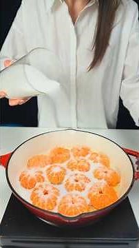 Testing This Mandarin Cake Recipe #baking #cake #foodtrend