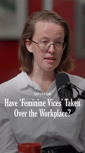 New York Times Opinion on Instagram: "What are “feminine virtues” and what are “feminine vices”? On “Interesting Times,” @nytopinion columnist Ross Douthat moderates a debate between Helen Andrews, the author of a recent essay titled “The Great Feminization,” and Leah Libresco Sargeant, the author of “The Dignity of Dependence,” about the impact these virtues and vices may have on the workplace. #interestingtimeswithrossdouthat #nytopinion"