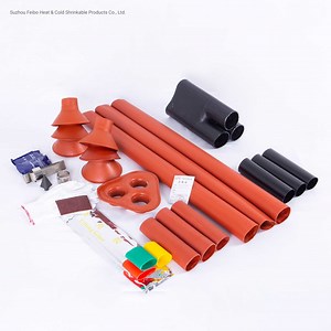 [Hot Item] High Voltage Heat Shrink Outdoor Terminal Assembly Cable Accessories Cable End Protection 33kv Heat Shrink Terminal Kit