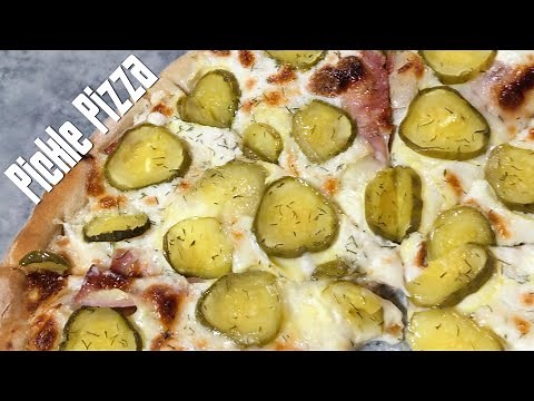 Homemade Pickle Pizza