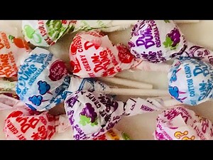 Dumdum lollipop 🍭 Most Satisfying Sounds Candy 🍬 #DumDum #Lollipops #Assorted Flavors #shorts
