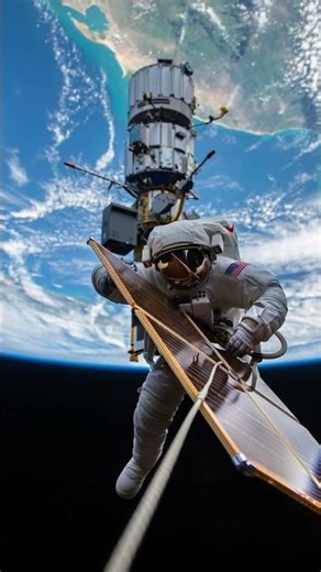 How Astronauts Fix Satellites in Space #Space #Astronauts #NASA