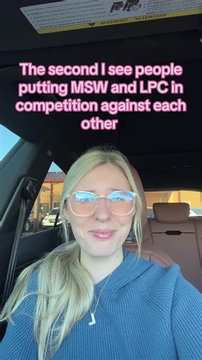 We gotta stick together😩😩 I personally chose the LPC route because that's what I WANT my career and future to look like. I remember in undergrad being shamed for choosing that route. Both careers are wonderful, we need more of both!!!! 😇 Hi! I'm a Clinical Mental Health Counseling student sharing my journey to becoming a Licensed Professional Counselor. My content is for educational and personal reflection purposes only. This is not professional counseling, therapy, or a substitute for mental