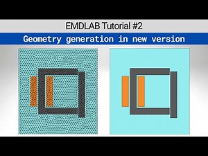 Tutorial 2: geometry generation in new version, emdlab-2025-v1
