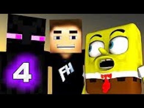SPONGEBOB IN MINECRAFT 4! 3D Animation
