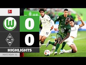 VFL WOLFSBURG - BORUSSIA M'GLADBACH | Highlights | Matchday 31 – Bundesliga 2025/26