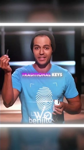 This Lock Opens With Your Fingerprint 🤯 | Shark Tank US