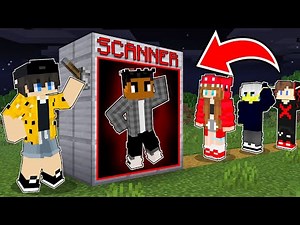 Using a SCANNER to Find My Friend's SECRETS in Minecraft!